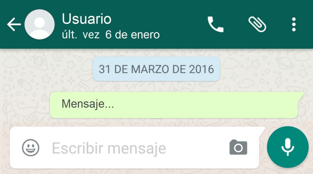Cómo ver la última conexión en WhatsApp