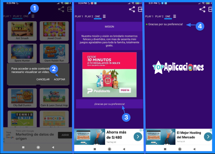 Cómo activar la señal de baby go