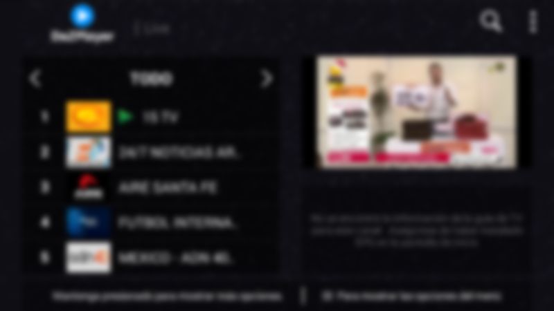 Descargar Dazplayer en Smart TV