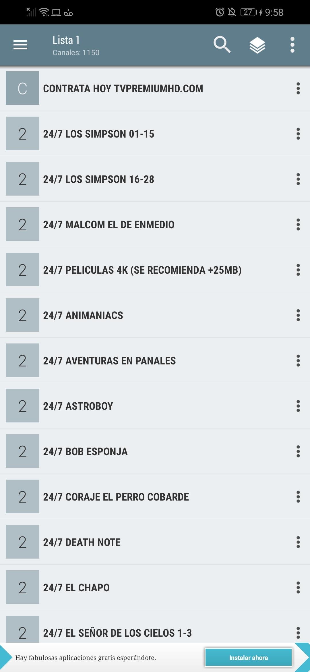 Descarga Lazy IPTV Premium gratis