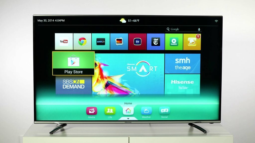 Descarga Play Store en tu Hisense Smart TV