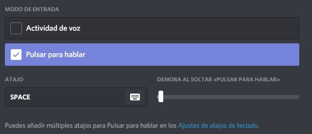 Discord no reconoce microfono
