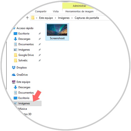 ¿Dónde se guardan las capturas de pantalla en Windows?