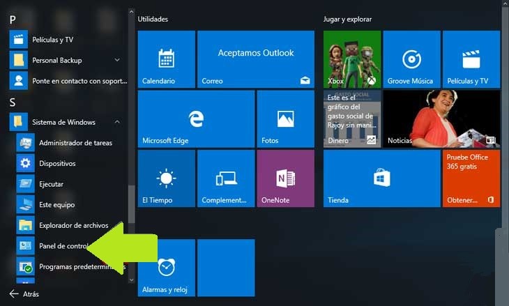 El panel táctil no funciona en Windows 10