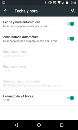error de fecha incorrecta de whatsapp