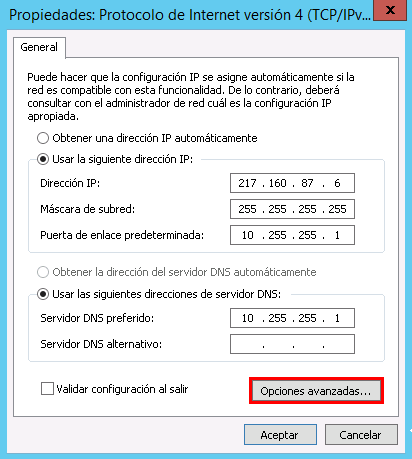 Ethernet no tiene una configuración de IP válida Windows 10