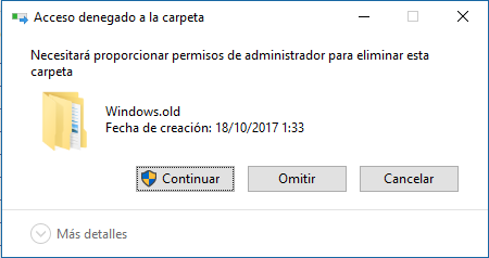 Forzar eliminación de archivos
