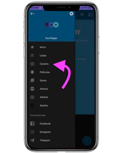 divertida aplicación de reproductor para ver la televisión