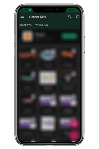 listo para activar saque de esquina