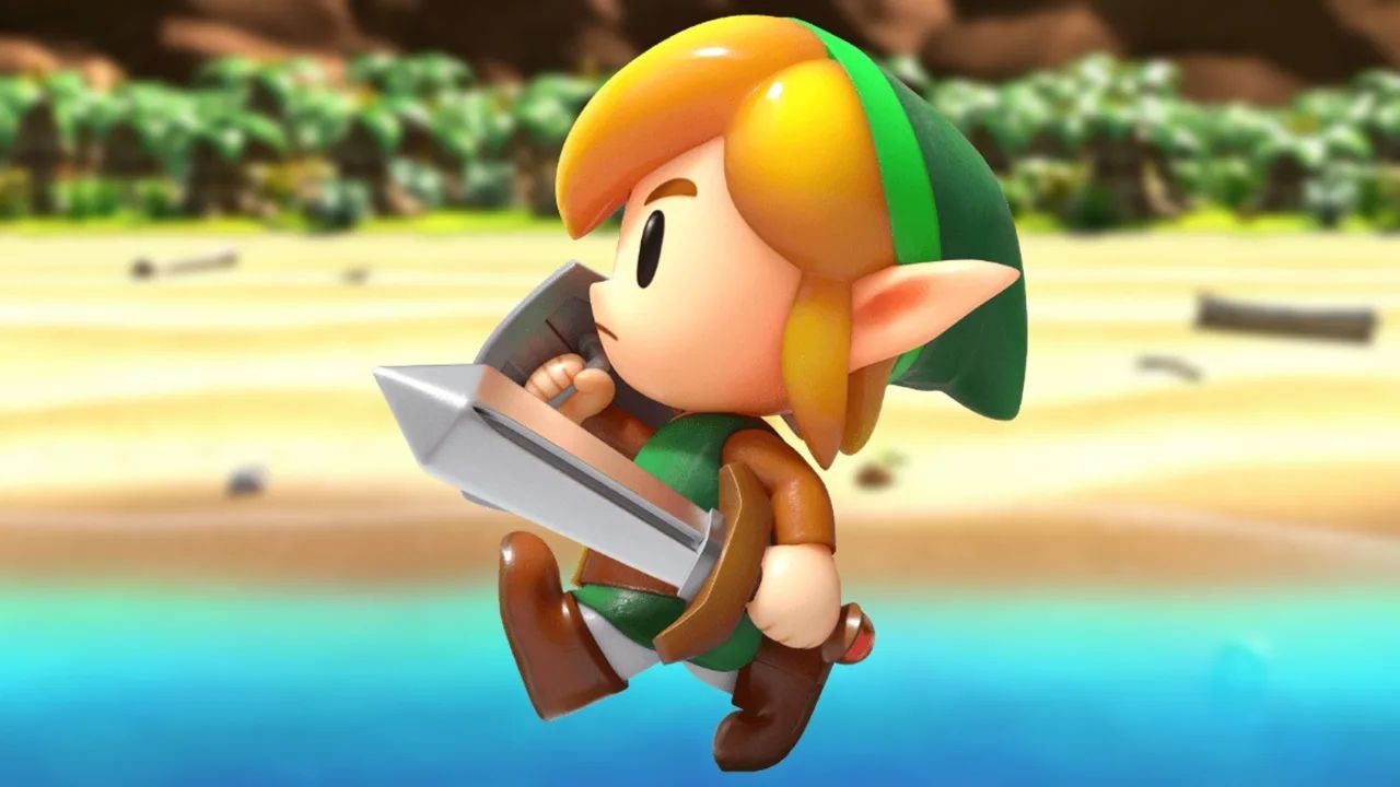 Hojas doradas en Zelda Link's Awakening