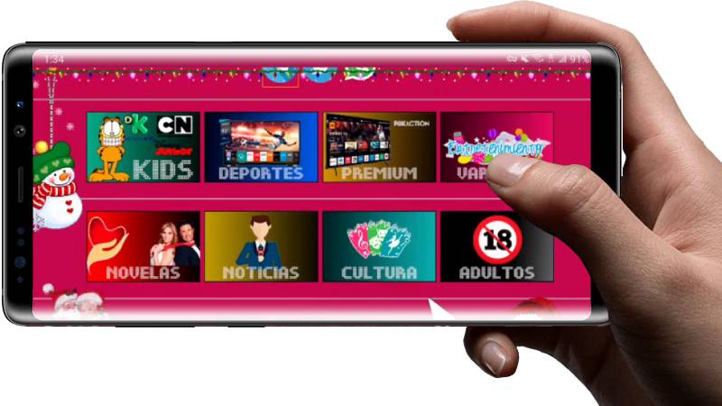 Reproductor IPTVFR para Android