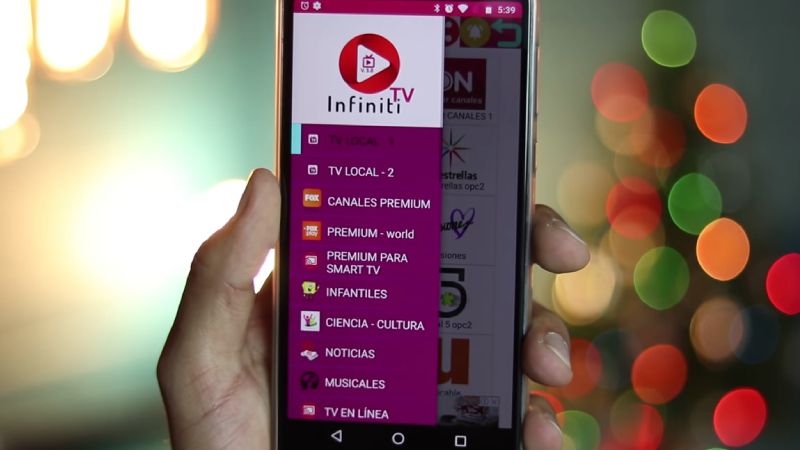 Infinity TV apk última versión