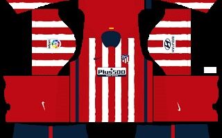 Kits Atletico Madrid Dream League Soccer