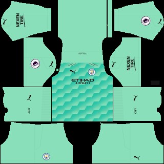 Camisetas Manchester City Dream League fútbol