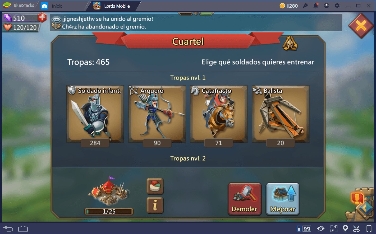 Las mejores tropas de Lords Mobile