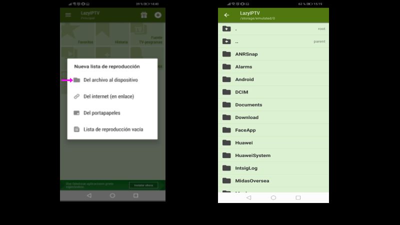 lista m3u perezosa gratis