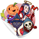 Pegatinas para WA - Halloween