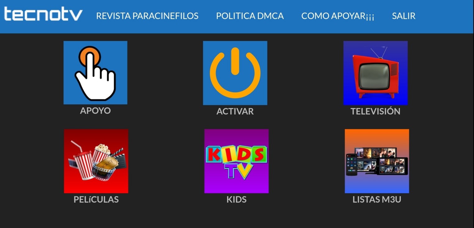 Listas de TV tecno