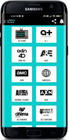 LoganPlay para teléfonos Android