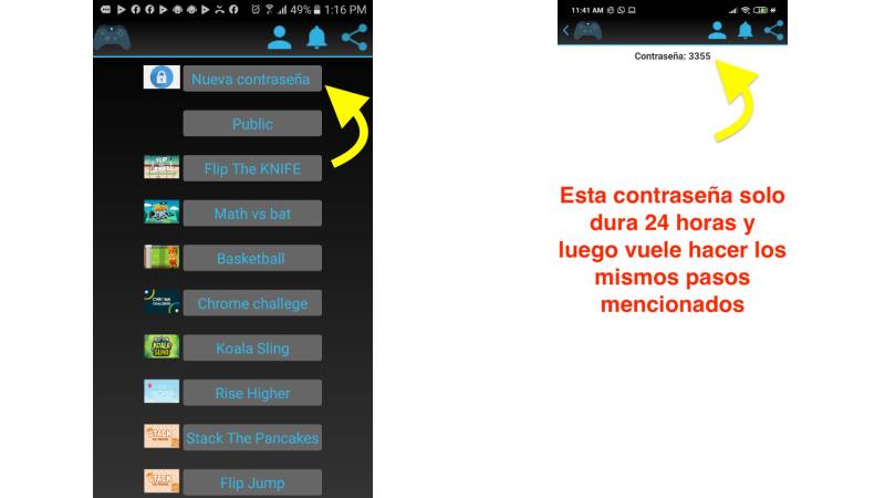 Crear clave para magna tv