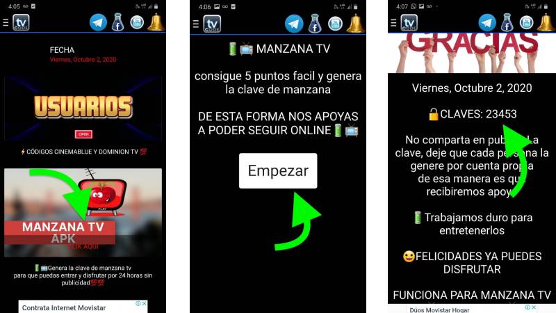 clave de apple tv gratis