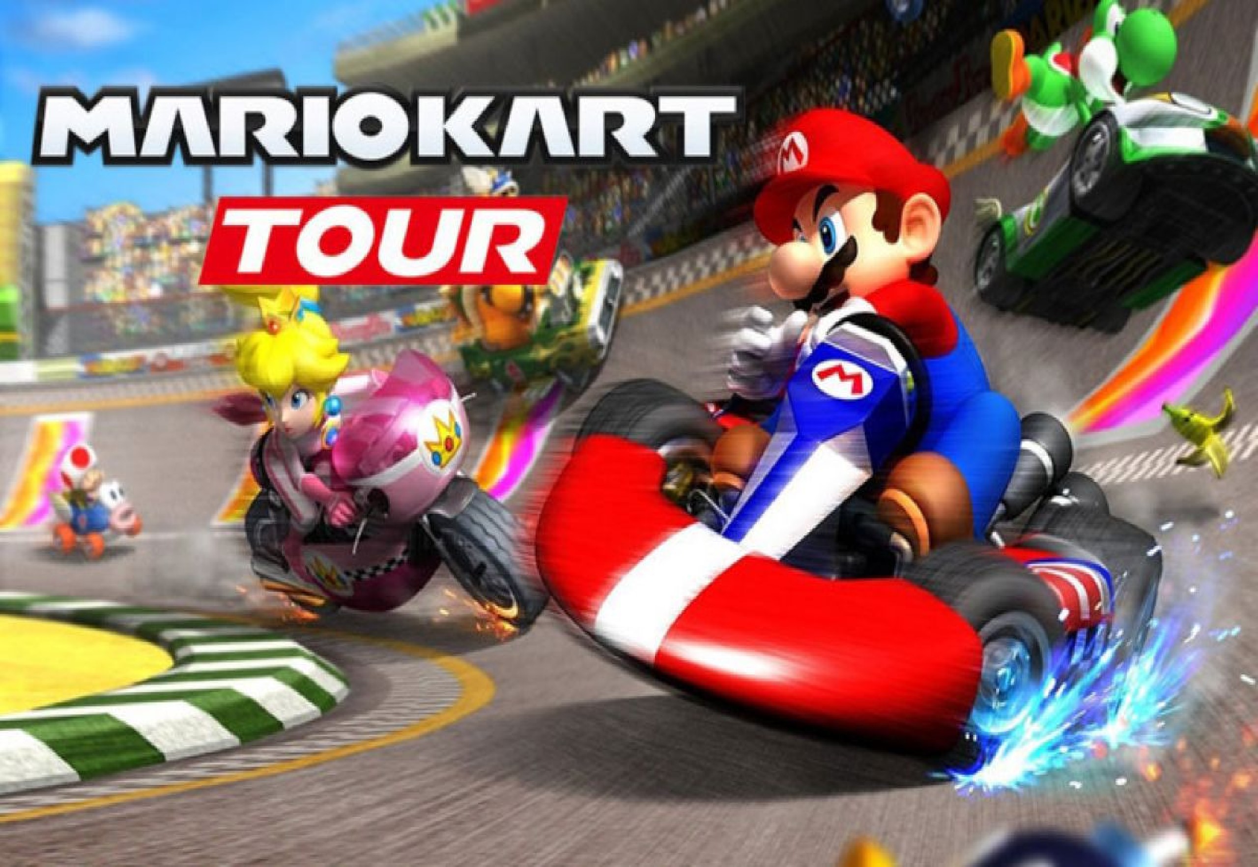 Paseo en karts de mario