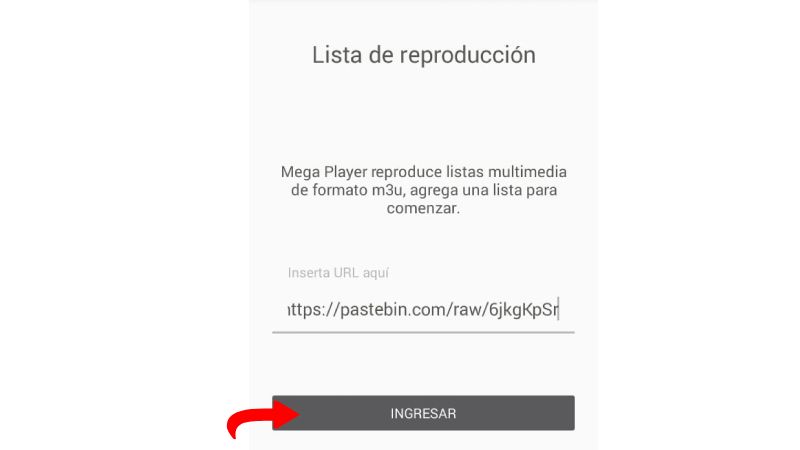 Agregar listas maestras de TV