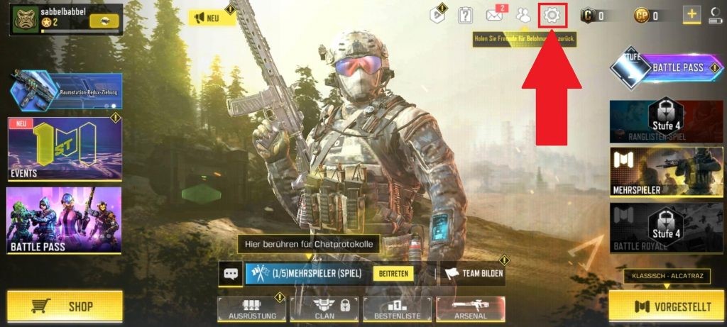 Mejor configuración y sensibilidad en Call of Duty Mobile