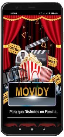 Aplicación de películas para Android