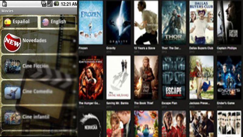 Peliculas en linea para android