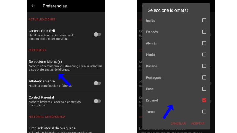 Descarga gratuita Mobdro APK / Mobdro Andorid Mod