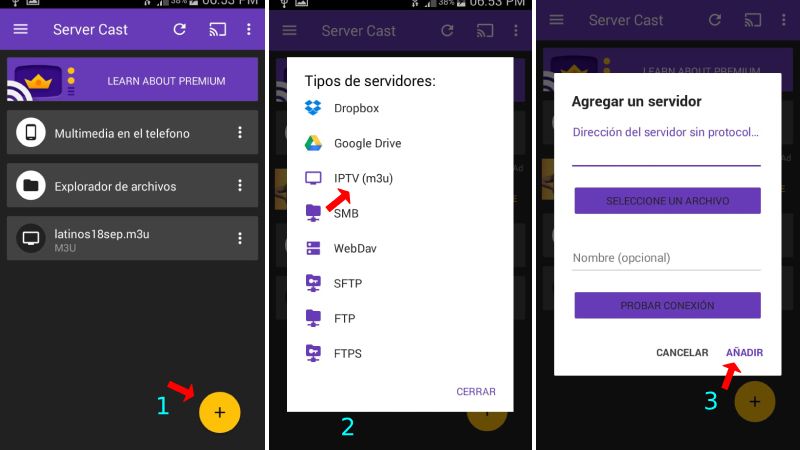 Servidor Cast PREMIUM APK