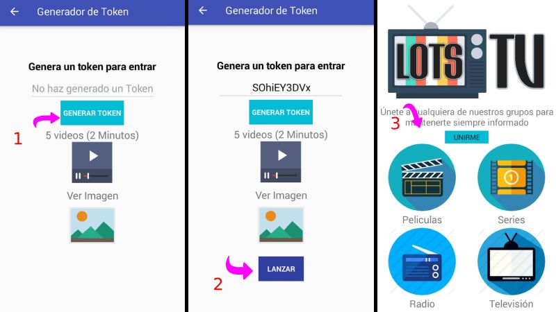 Descarga gratis la última actualización de Lots TV Mas