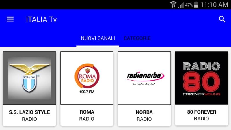 ITALIA TV para Smart TV