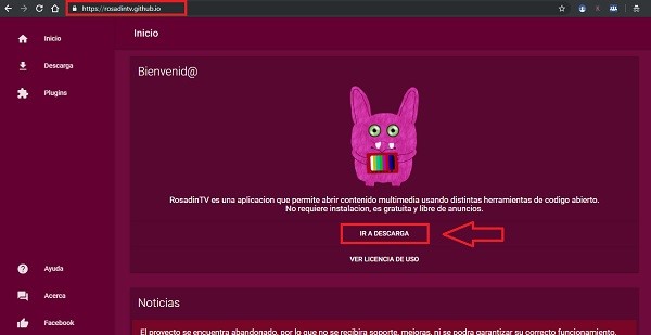 Rosadín TV nueva versión