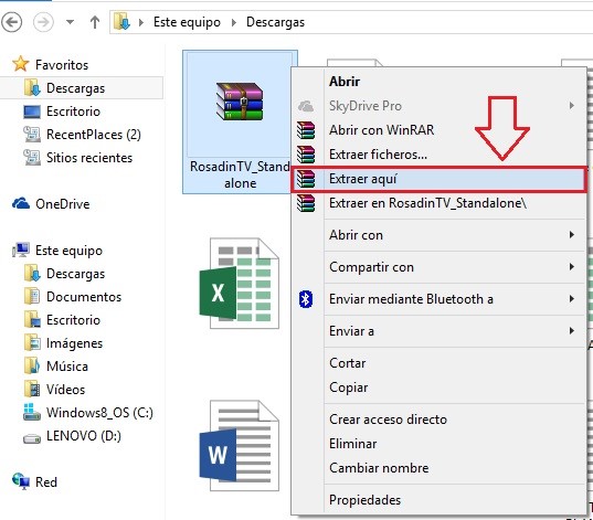 Rosadín TV nueva versión
