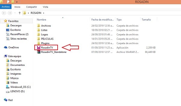 Rosadín TV nueva versión