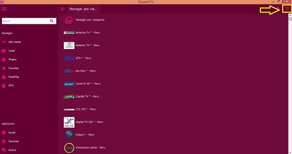 Rosadín TV nueva versión