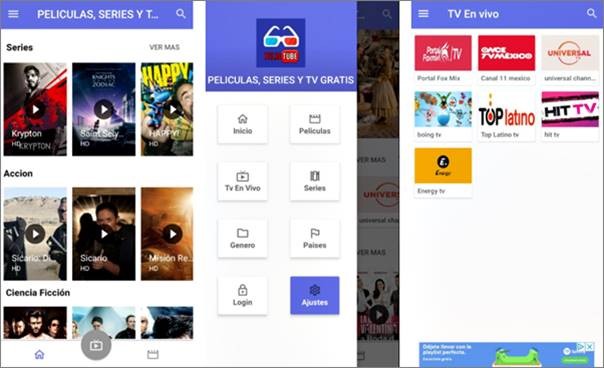 Pelistube APK 2020 para Android y Smart TV