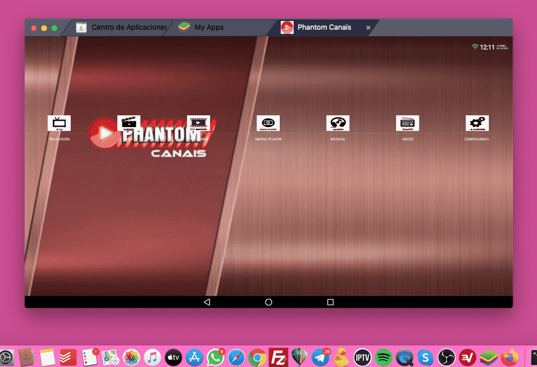 Phantom Canais apk para pc