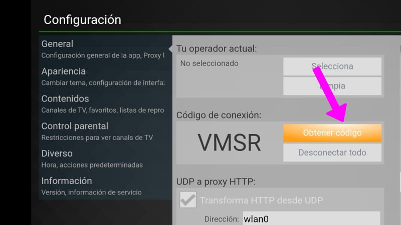 SSIPTV en IOS ESCUCHAR