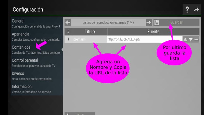 SSIPTV gratis en Smart TV