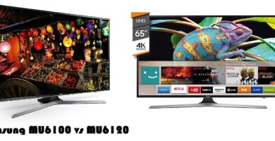 Samsung MU6100 vs MU6120