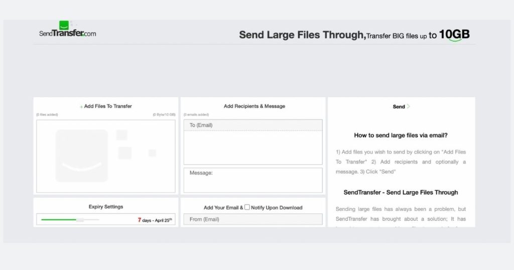enviar transferencia