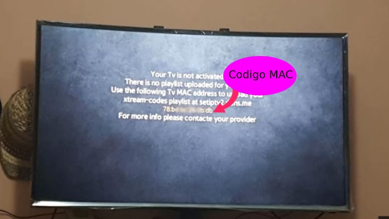 Cómo agregar código mac en smart tv