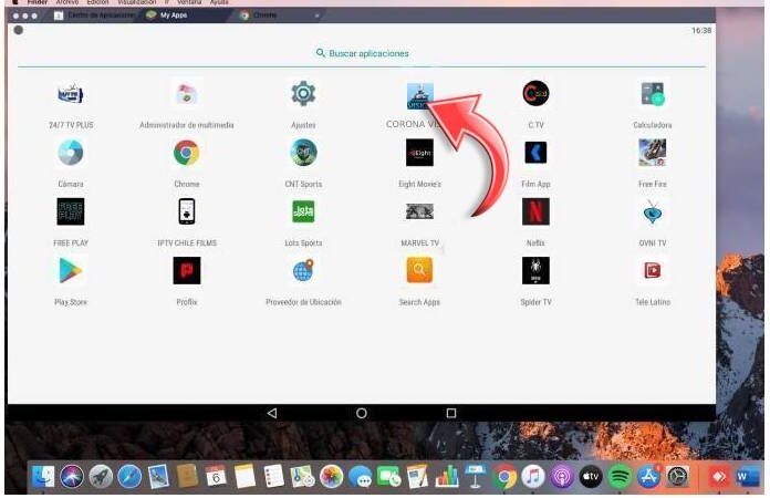 CORONA VISION apk para Mac