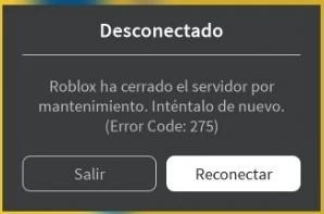 Corrección de errores en Roblox