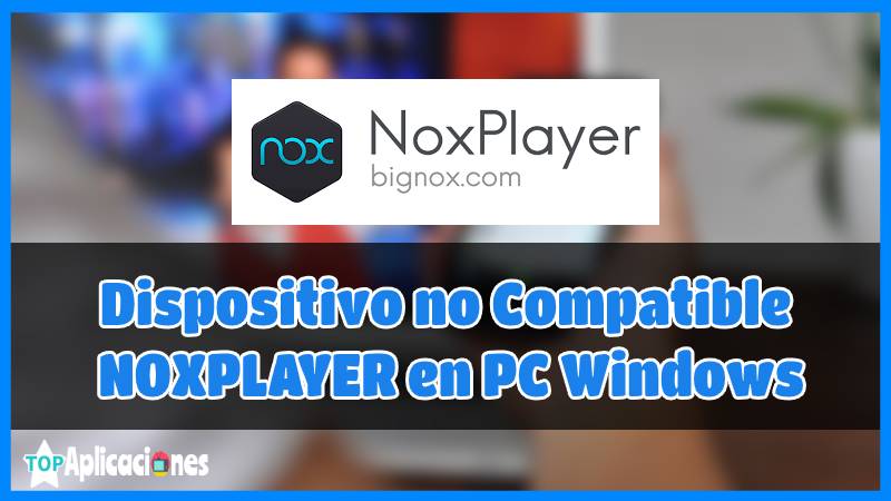 Reparar NoxPlayer en PC con Windows
