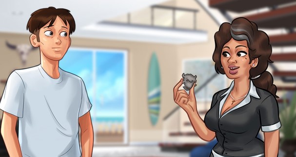 Romance de la saga de verano con Judith y Daisy