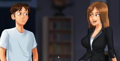 Summertime saga Romance con Miss Bissette